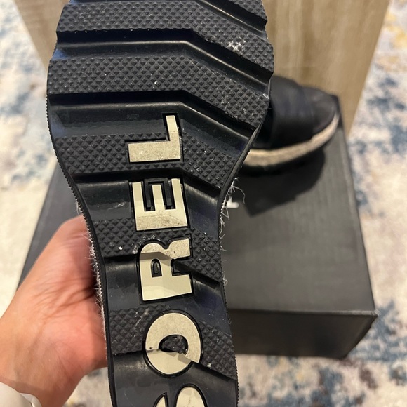 sorel joanie slingback jute